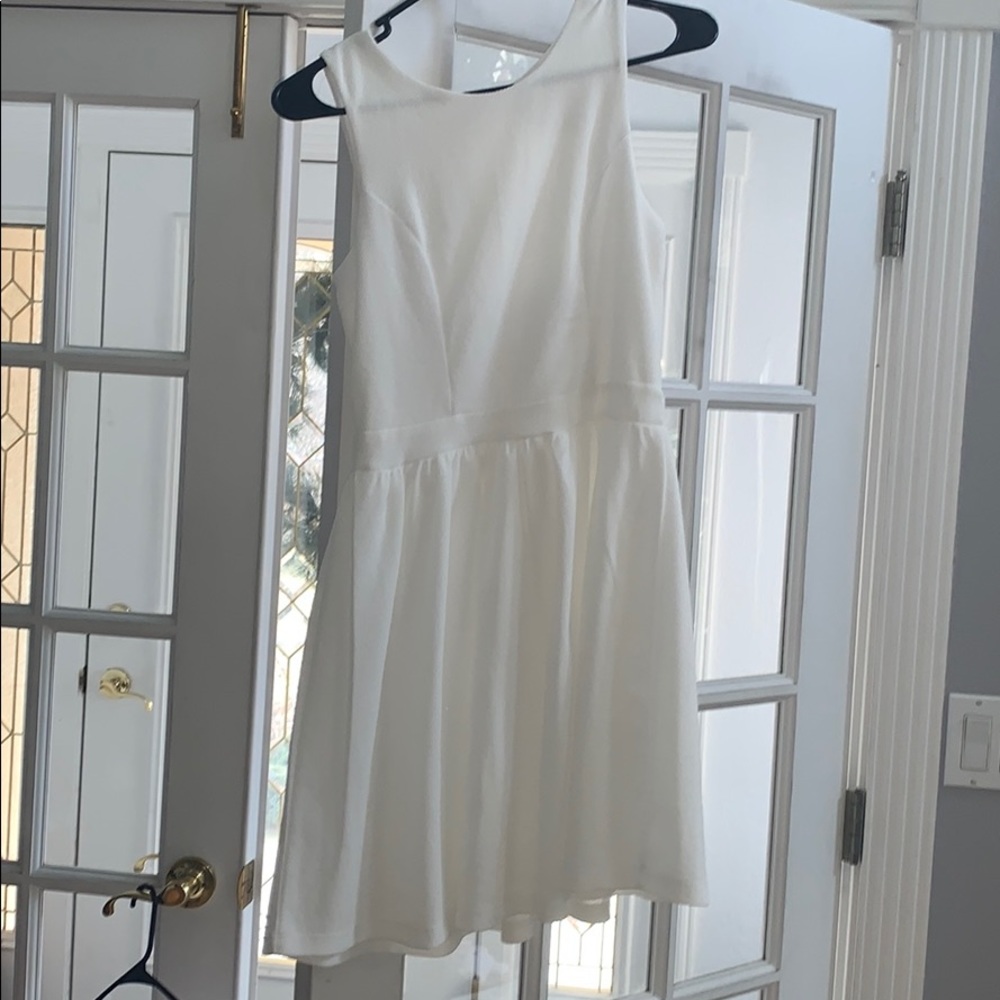White dress
